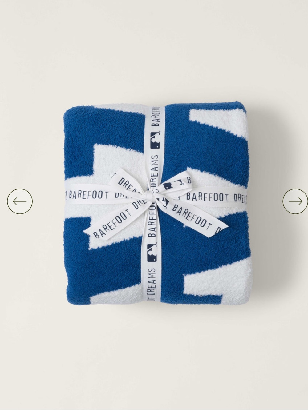 Barefoot Dreams CozyChic LA Dodgers Throw Blanket